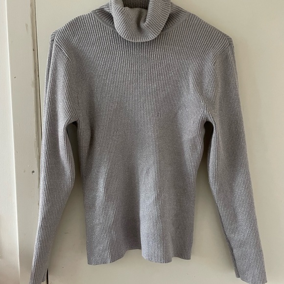Sparkly turtleneck longsleeve knit - Picture 2 of 6